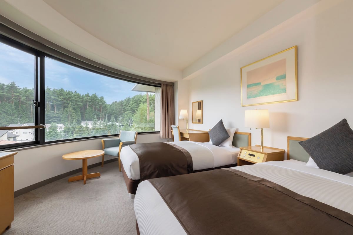 Standard-Zweibettzimmer, Nichtraucher, Bergblick (Mt.Fuji View)