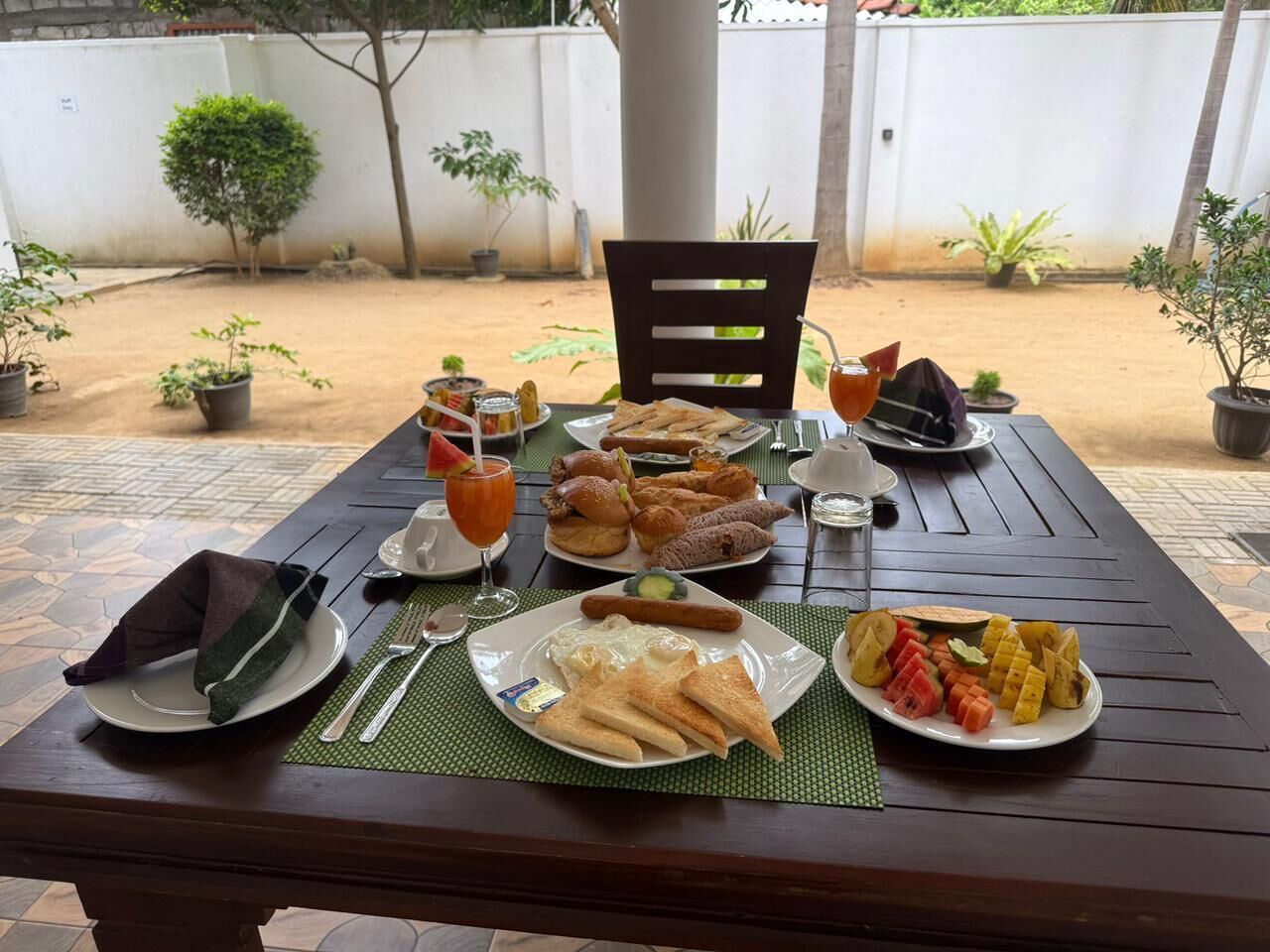 Engelsk frokost hver dag (mot et tillegg)