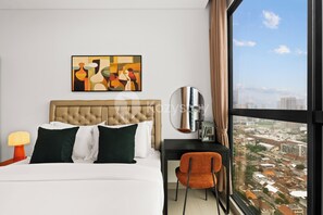 Apartment, 1 Schlafzimmer, Stadtblick