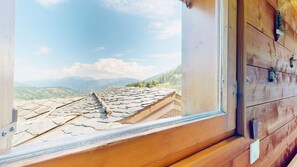 Udsigt fra overnatningsstedet