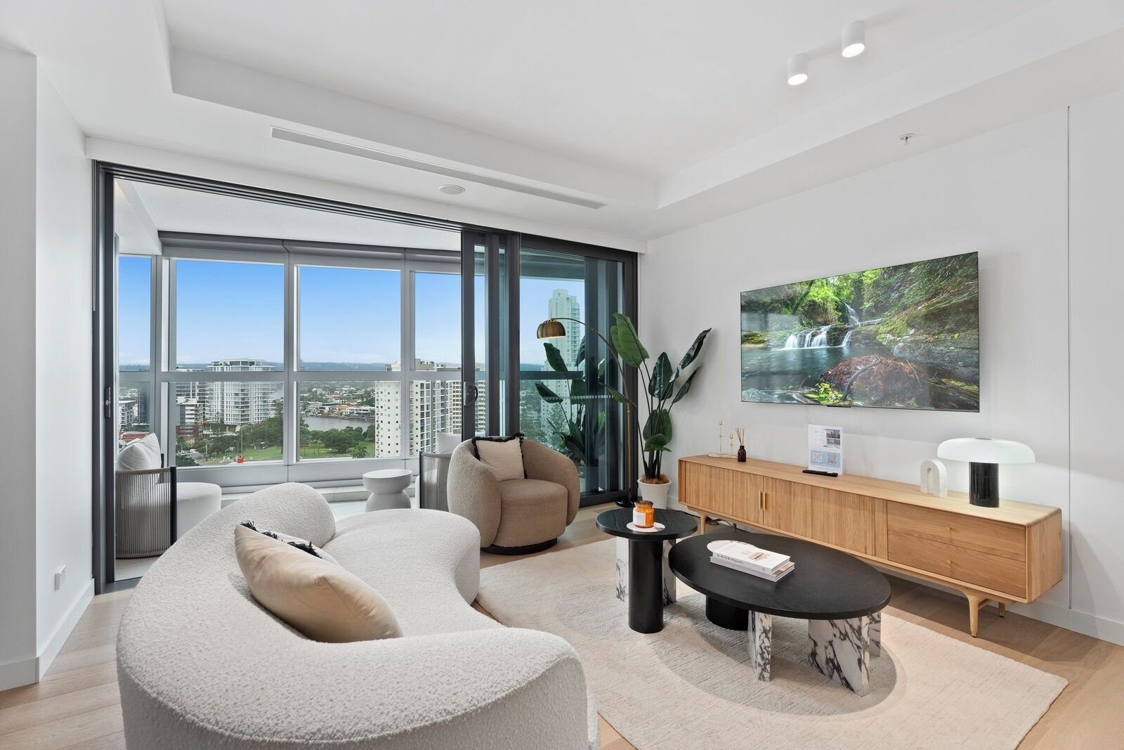 Executive Apartment, 2 Bedrooms, Balcony, Canal View | Premium bedding, iron/ironing board, free WiFi, bed sheets