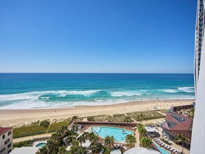 Elite Apartment, 1 Bedroom, Ocean View | Balcony view - Jewel North Luxury Residences (SURFERS PARADISE)
