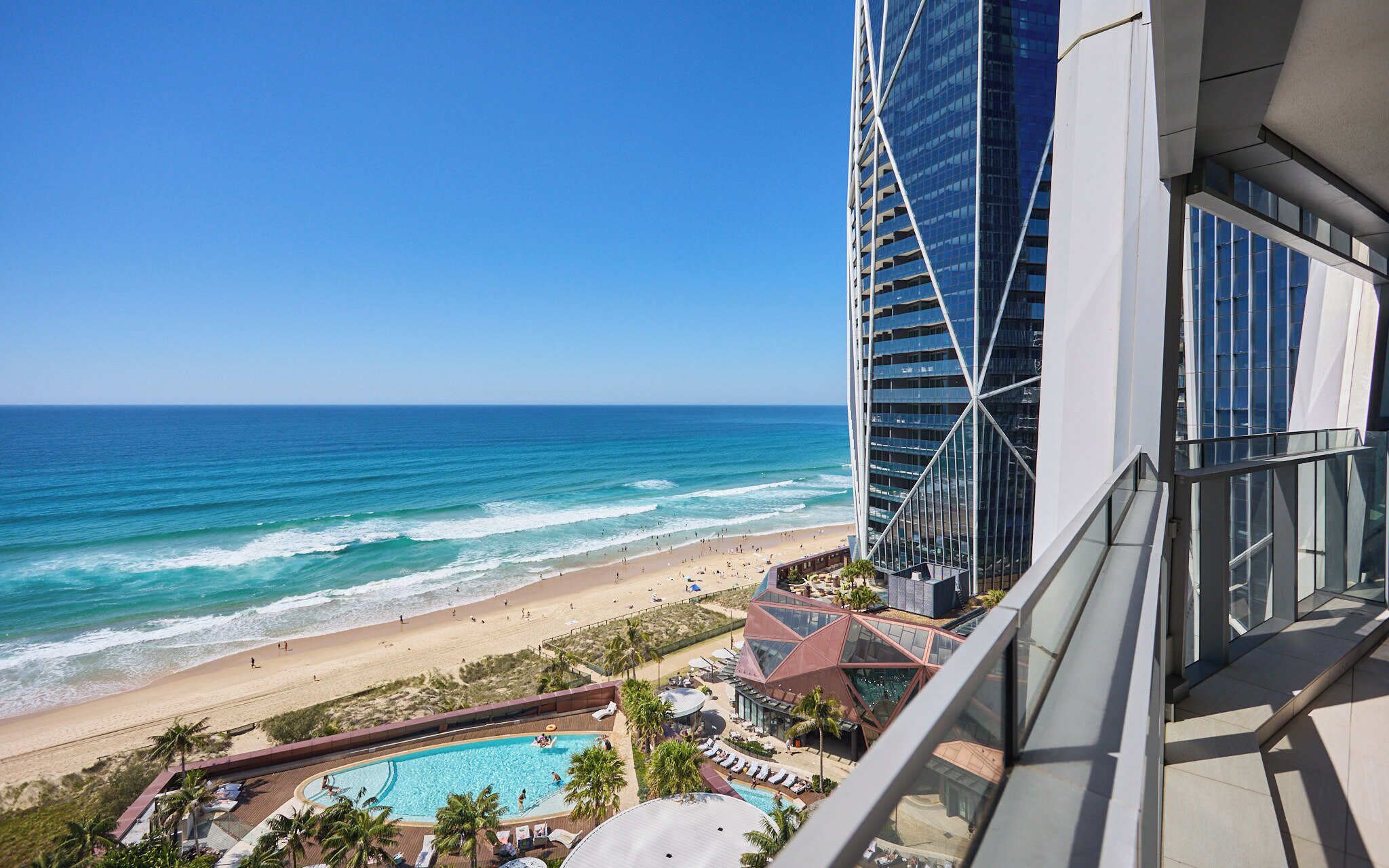 Elite Apartment, 1 Bedroom, Ocean View | Balcony view