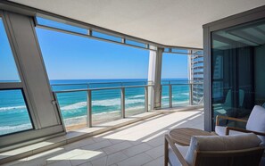 Elite Apartment, 1 Bedroom, Ocean View | Balcony - Jewel North Luxury Residences (SURFERS PARADISE)