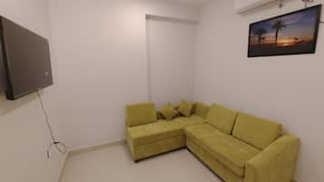 Executive suite, uitzicht op stad | Woonruimte