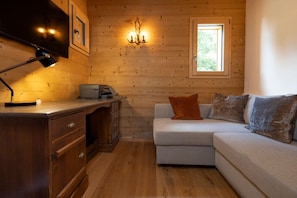 Smart TV, fireplace, stereo - Repos du Loup - Chalet 4CH 4SDB | PoêleBois | Jacuzzi BainNordique (Chamonix-Mont-Blanc)