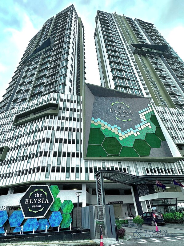 Fassade der Unterkunft