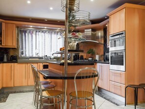 Dishwasher, high chair, cookware/dishes/utensils