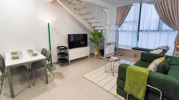 Apartment, 1 Bedroom | Living room