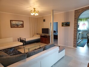 1 Schlafzimmer, Bügeleisen/Bügelbrett, WLAN, Bettwäsche