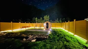 Overnatningsstedets område