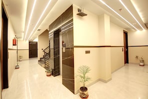 Interior entrance