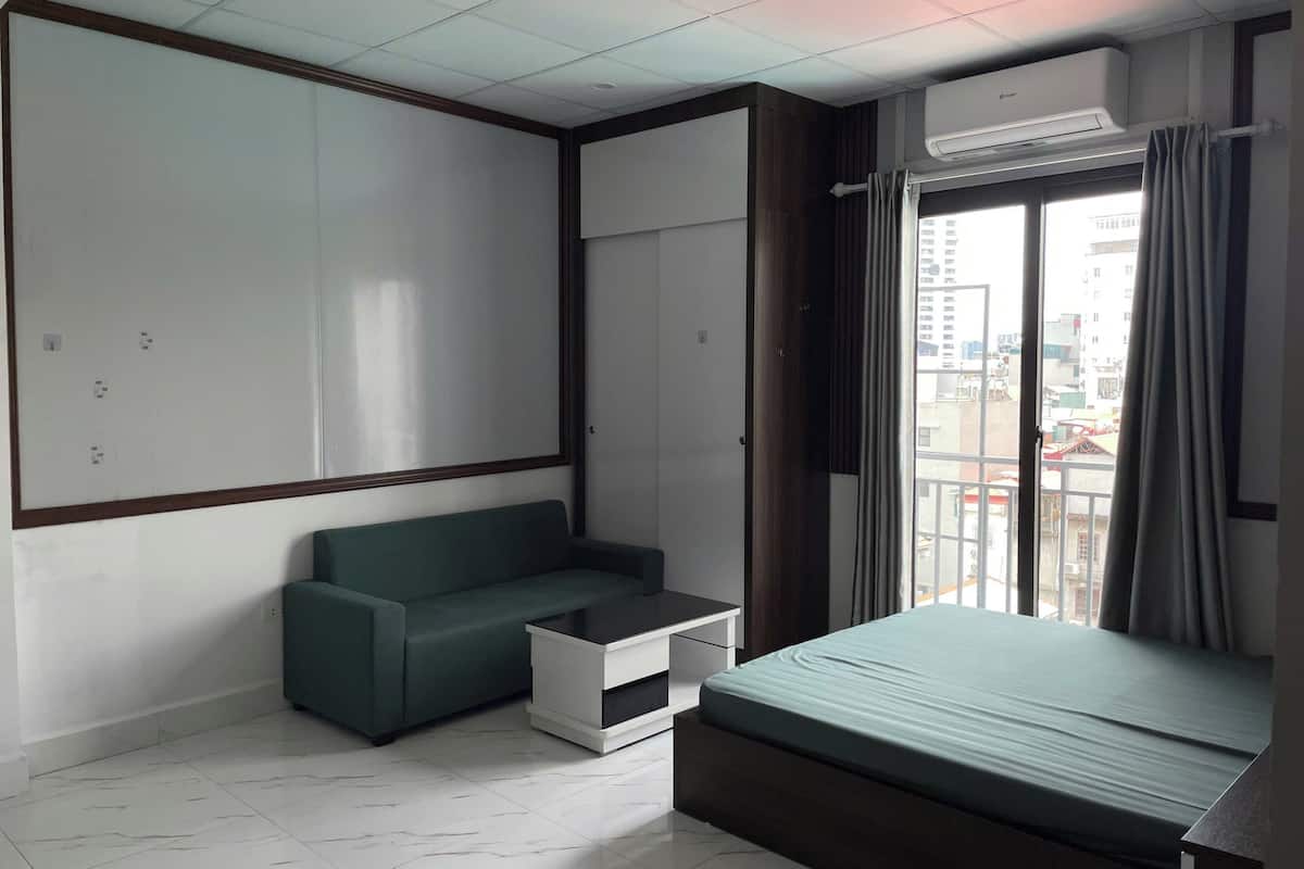 Basic-Studio, 1 Queen-Bett, Stadtblick