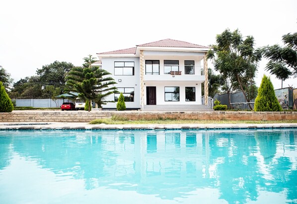 Voorkant van accommodatie