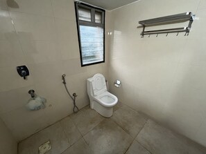 Dusche, Haartrockner, Bidet, Handtücher