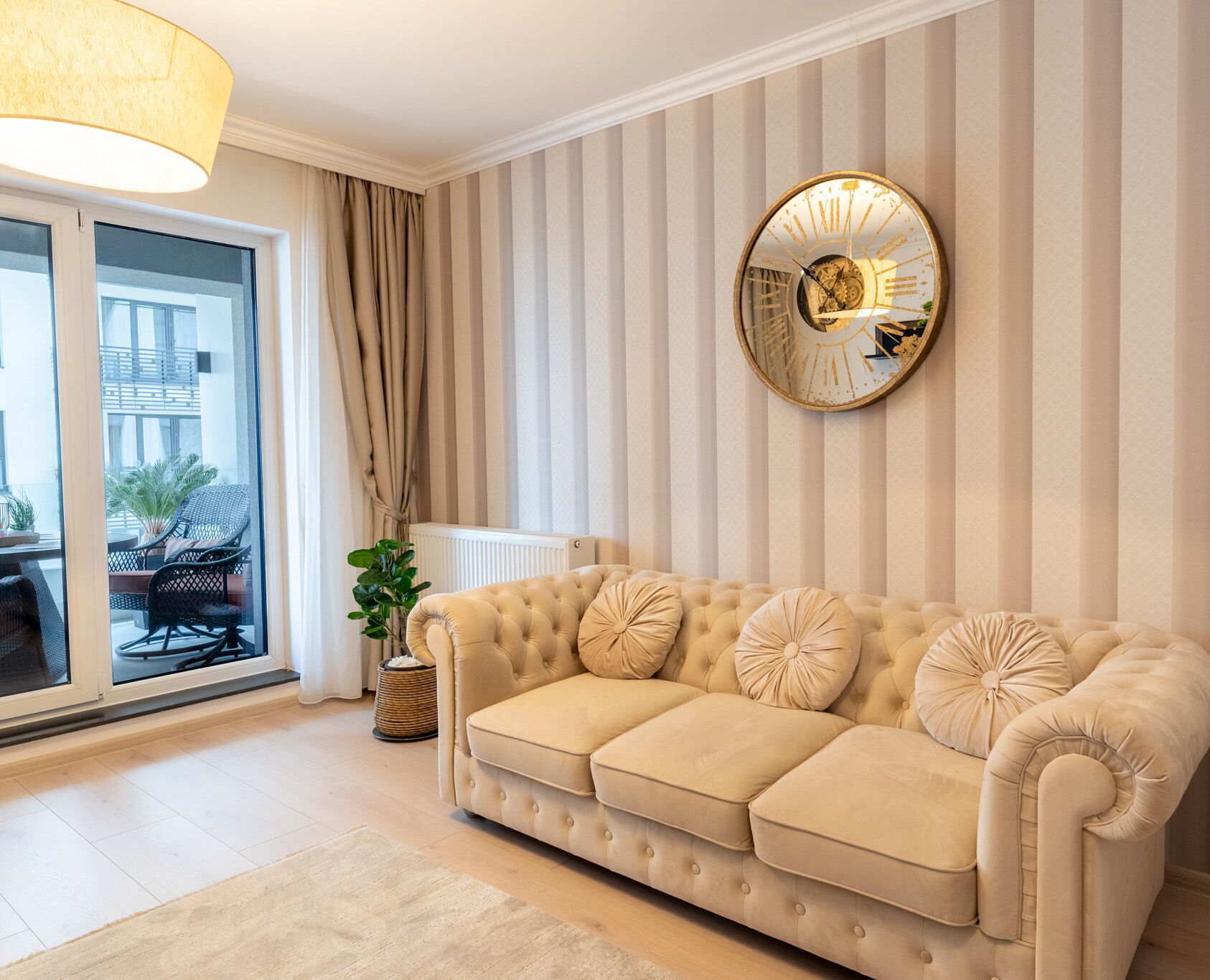 Appartement Deluxe, vue montagne | Coin séjour