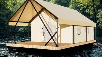 Deluxe Tent, Hill View | Free WiFi, bed sheets