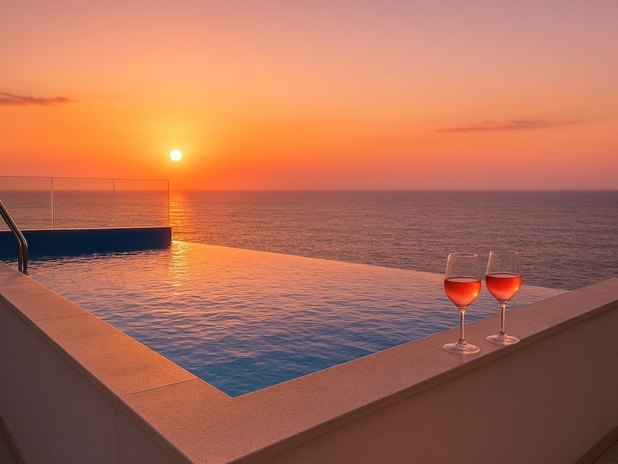 Seasonal outdoor pool