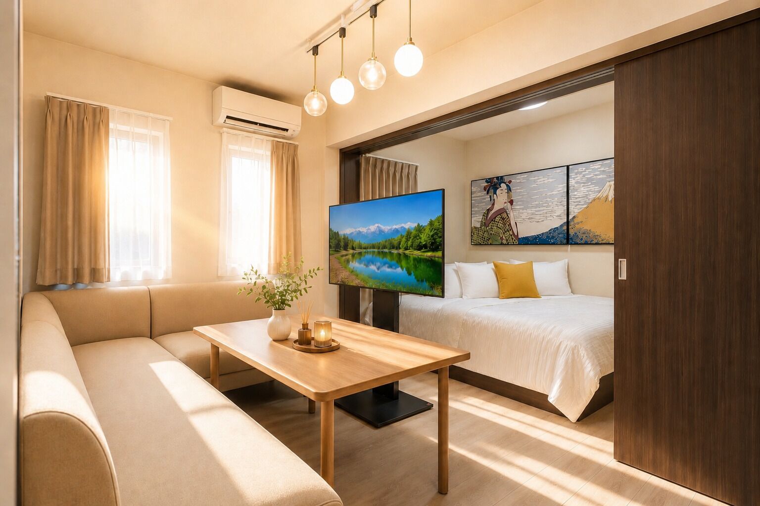 Eenvoudige suite | Reisbedje, gratis wifi, beddengoed