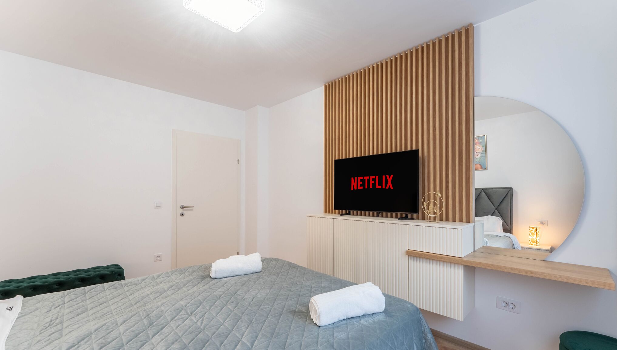 Appartement Deluxe, balcon, vue montagne