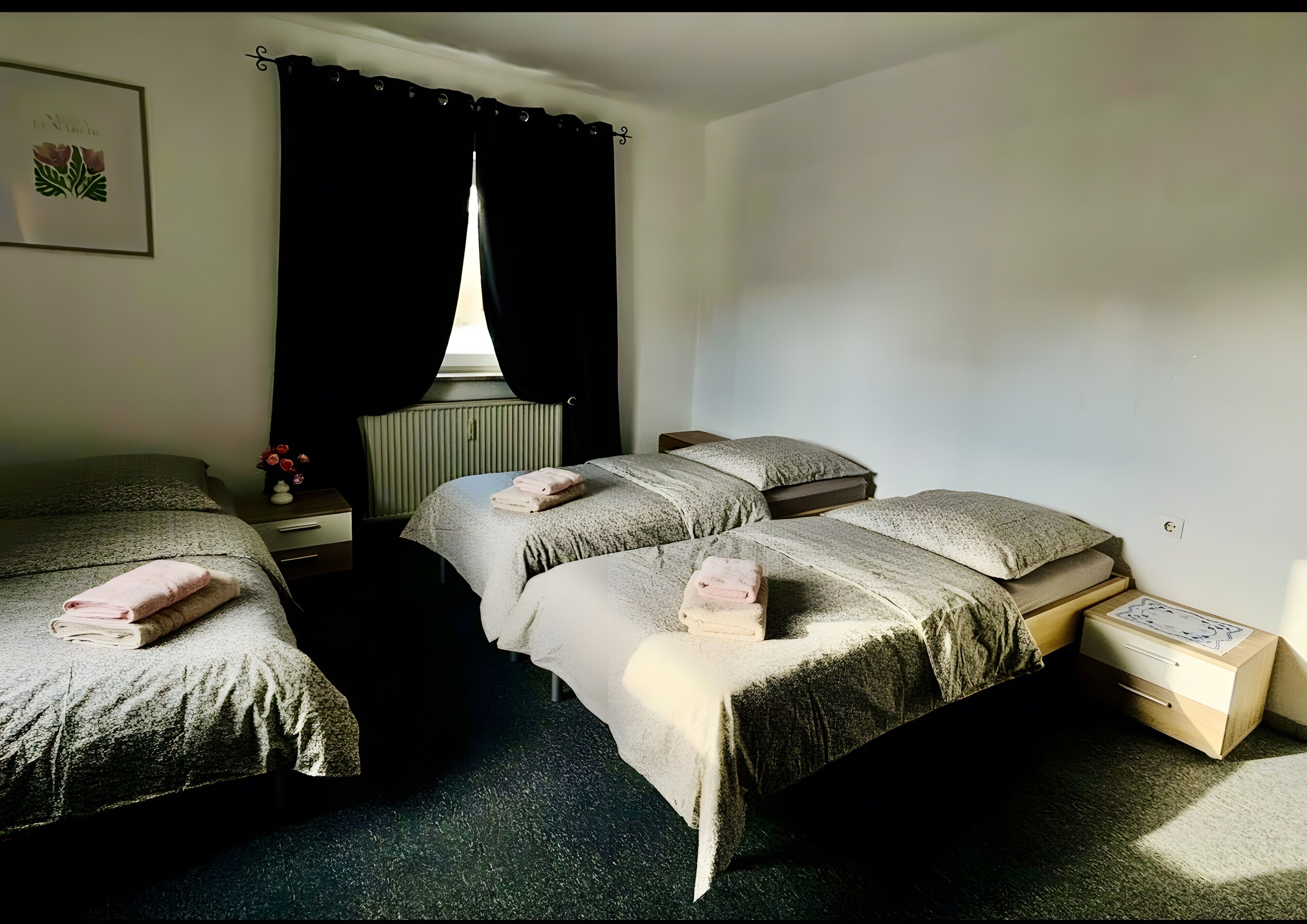 3 habitaciones, wifi y ropa de cama 