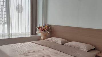 1 dormitorio, Internet, ropa de cama