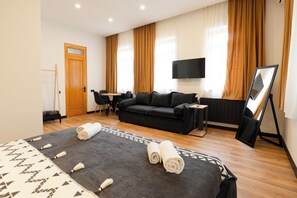 1 bedroom, iron/ironing board, free WiFi, bed sheets