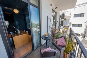 Studio, Courtyard View | Balcony - HB Elementa Hotel (Tbilisi)