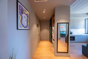 Appartement, 1 chambre, vue ville | Coin séjour