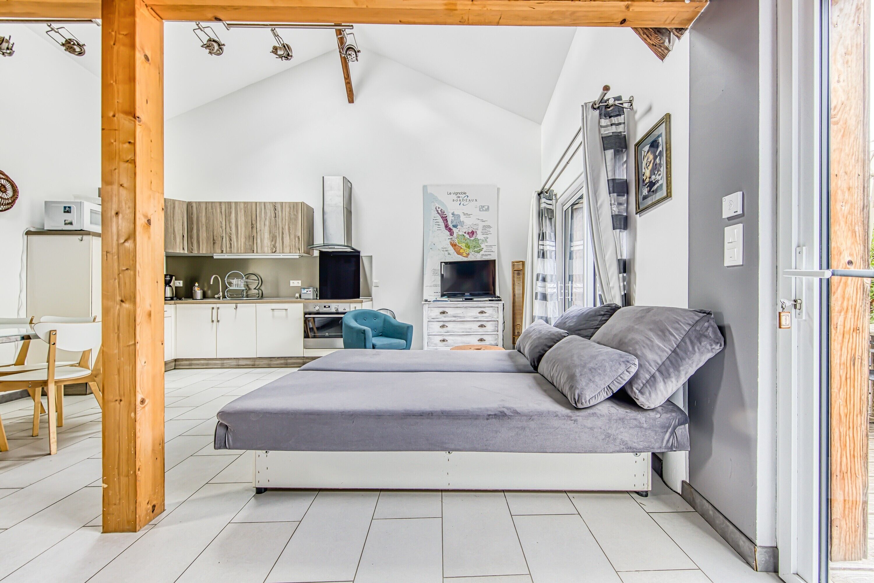 1 chambre, Wi-Fi, draps fournis
