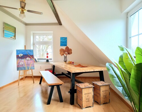 Ruhiges 4 Sterne Exzellenz-Appartement DIANA im Elb-Urstromtal - fast WLAN