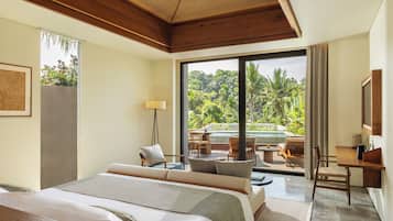 別墅, 1 間臥室, 私人泳池 | 免費迷你吧物品、客房內保險箱、書桌、免費無線上網