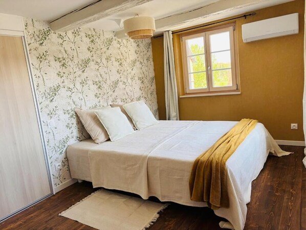 3 habitaciones, wifi y ropa de cama 