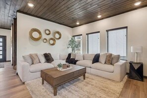 Televisión, chimenea y videojuegos 