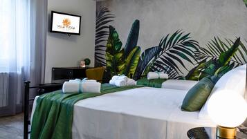 Superior Triple Room, Hill View | Premium bedding, down comforters, memory foam beds, minibar