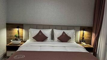 In-room safe, blackout curtains, soundproofing, iron/ironing board