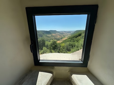 Interior. Domaine Labro with Extraordinary View of the Levancou Cirque