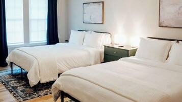 2 bedrooms, iron/ironing board, free WiFi, bed sheets