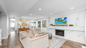 Smart TV, fireplace, offices