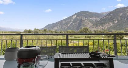 Thermal Relaxation in Saillon near the baths 4 pers