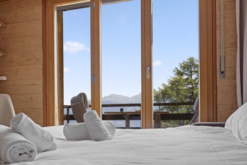 Thyon-les-Collons, 4 pers - Balcon avec vue