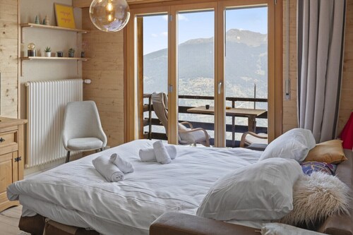 Thyon-les-Collons, 4 pers - Balcony with view