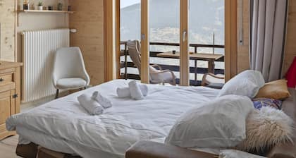 Thyon-les-Collons, 4 pers - Balcony with view