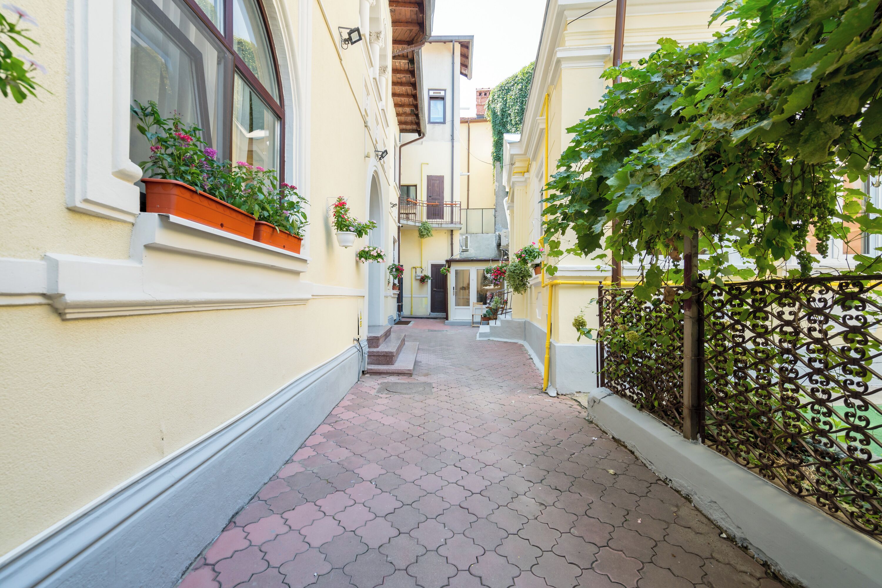 Façade de l’hébergement