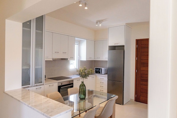 Appartamento Luxury, vista piscina | Cucina privata