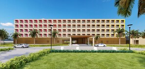 Fachada de la propiedad