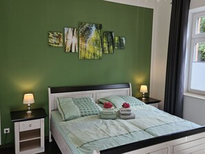 Leilighet | 1 soverom, individuelt innredet og strykejern/-brett