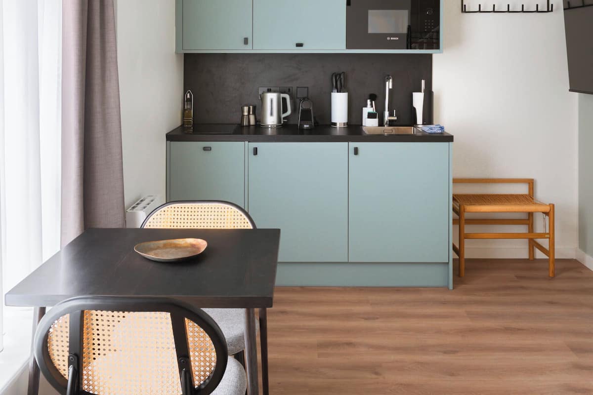 Suite | Cuisine privée | Machine à expresso, bouilloire électrique