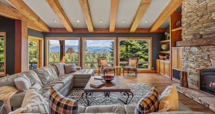 Stunning views of Payette Lake and Surrounding Mountains