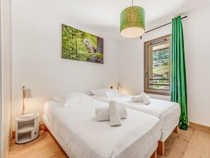 2 chambres, accès au Wi-Fi (inclus)